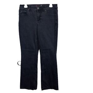 Tommy Hilfiger Black Jeans Womens Size 8 R Hope Boot Cut  Pre- Owned